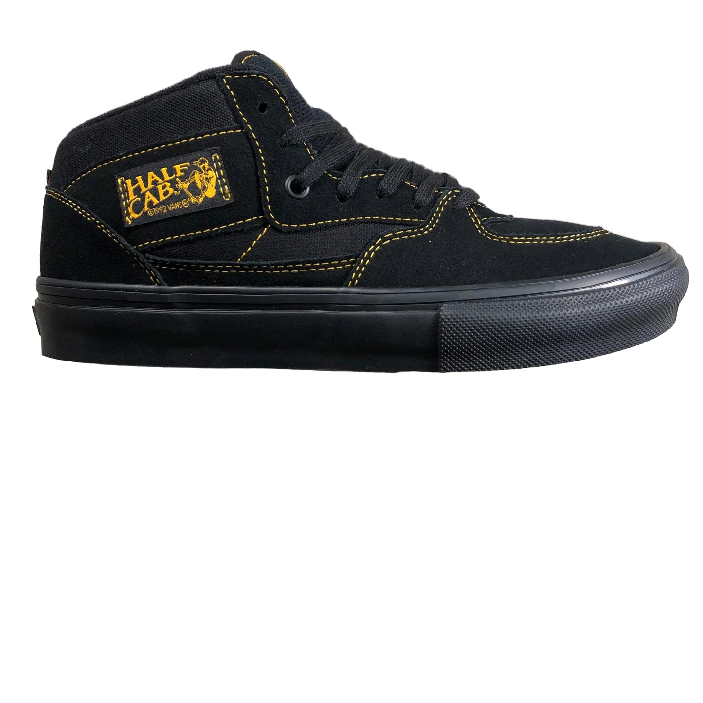 Vans - Skate Half Cab Shoe - Black / Mustard