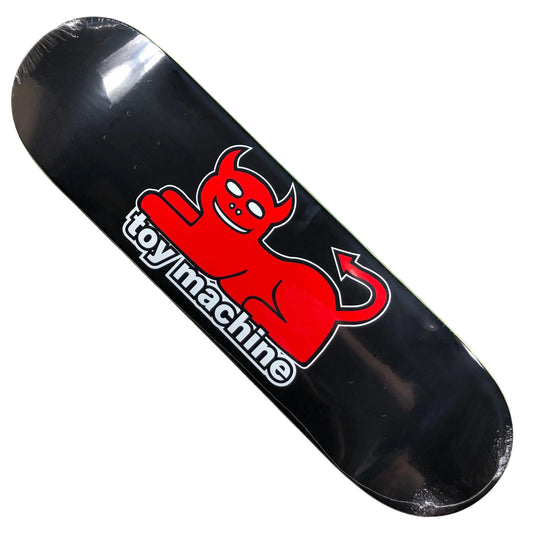 Toy Machine Skateboards - Devil Cat Deck - Black 8.38"