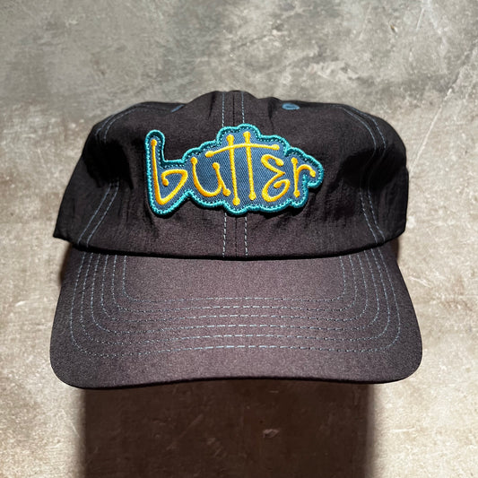Butter Goods - Connection 6 Panel Hat - Black