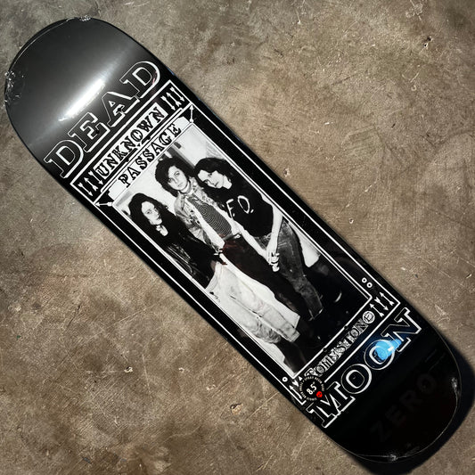 Zero Skateboards - Dead Moon Unknown Passage Deck - 8.5"