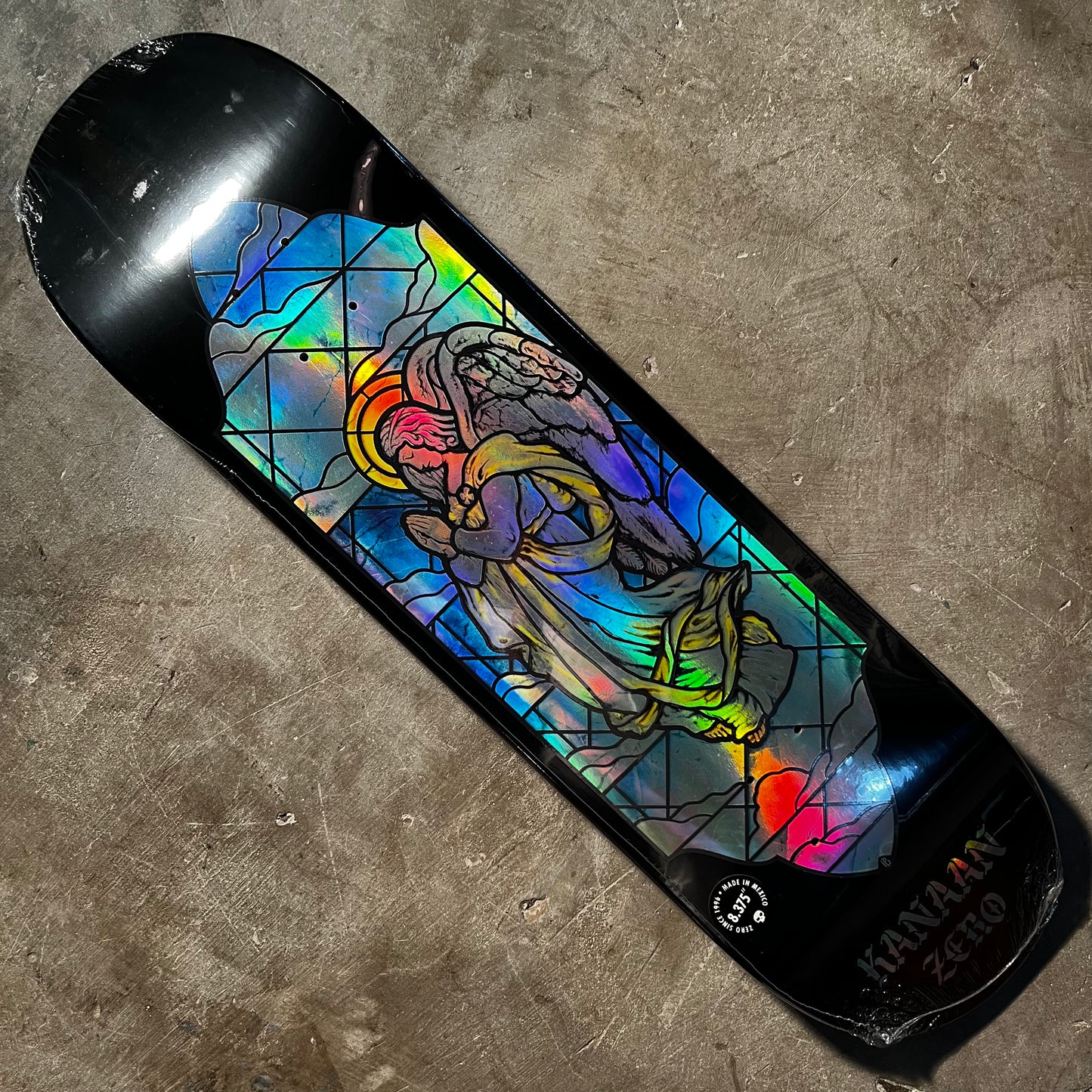 Zero Skateboards - Kanaan Dern Stained Glass Deck - 8.375"