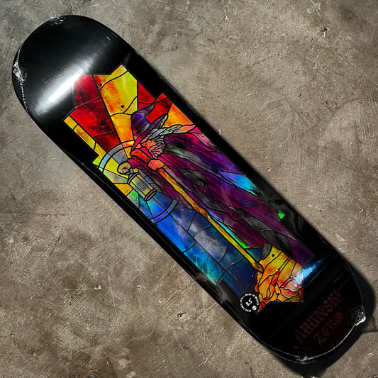 Zero Skateboards - Adam Arunski Stained Glass Deck - 8.5"