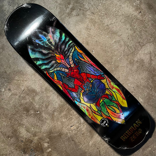 Zero Skateboards - Dane Burman Stained Glass Deck - 8.625"