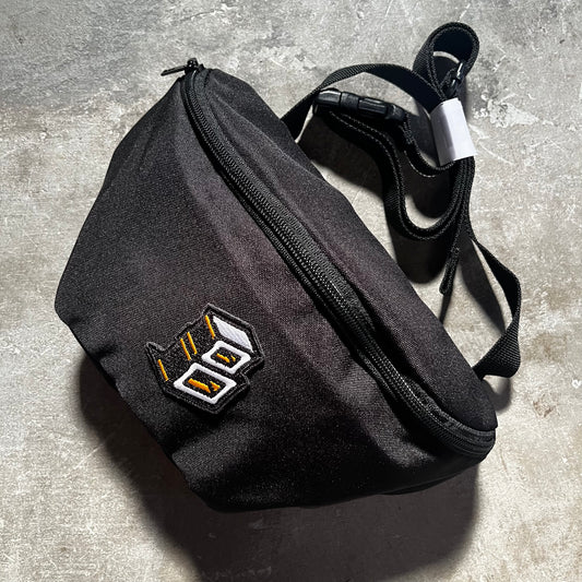 Block - Roots B Logo Hip Bag - Black