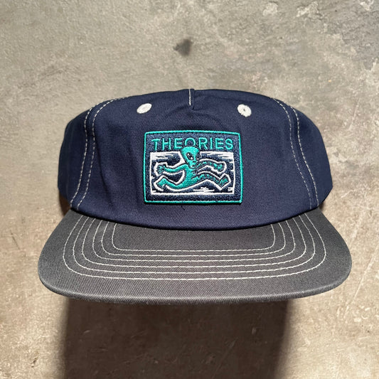 Theories - Enigma Patch Snapback Hat - Navy / Green