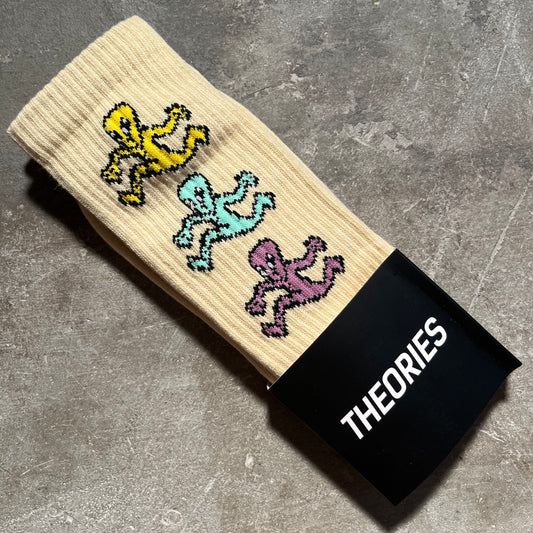 Theories - Enigma Sock - Cream