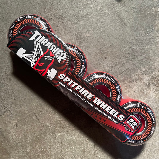 Spitfire - Thrasher F4 Oath Radial Full Wheel - Red 58mm 99d