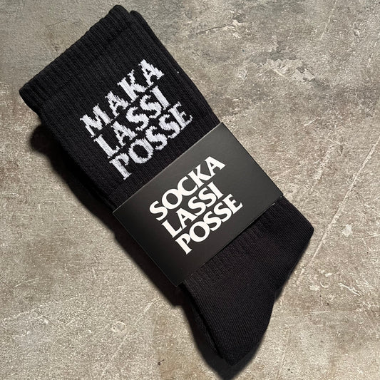 Maka Lassi Posse - Socka Lassi Socks - Black