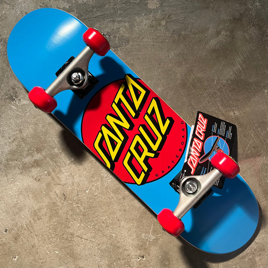 Santa Cruz Skateboards - Classic Dot Super Micro Complete Skateboard - 7.25"