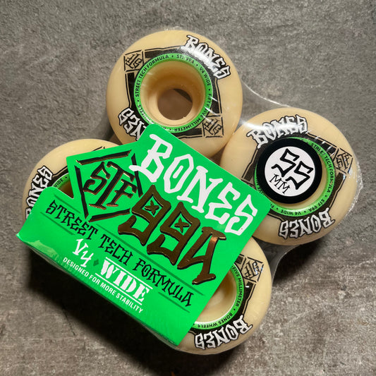 Bones - STF Standard Skateboard Wheel - V4 Wide 55mm 99A