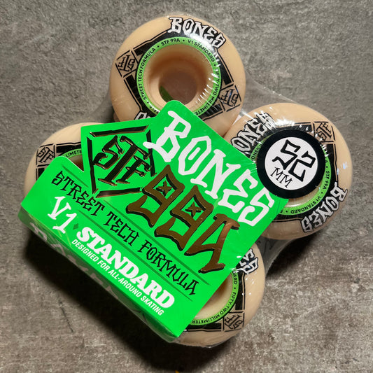 Bones - STF Standard Skateboard Wheel - V1 52mm 99A