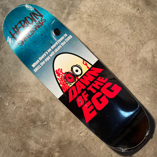 Heroin Skateboards - Dawn of the Egg Deck - 9.4"