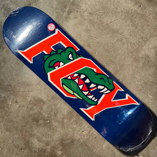 Deathwish Skateboards - Jamie Foy Gator Blue Twin Tail Deck - 8.5"
