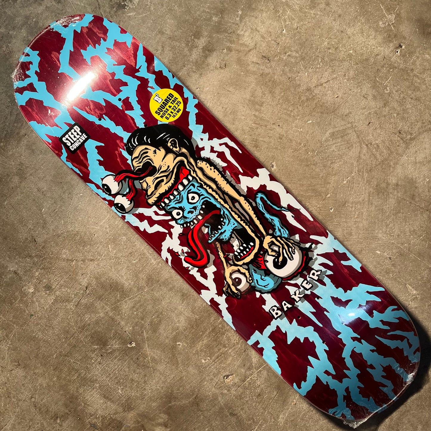 Baker Skateboards - Suly Cormier Cactus Eaters B2 Deck - 8.38"