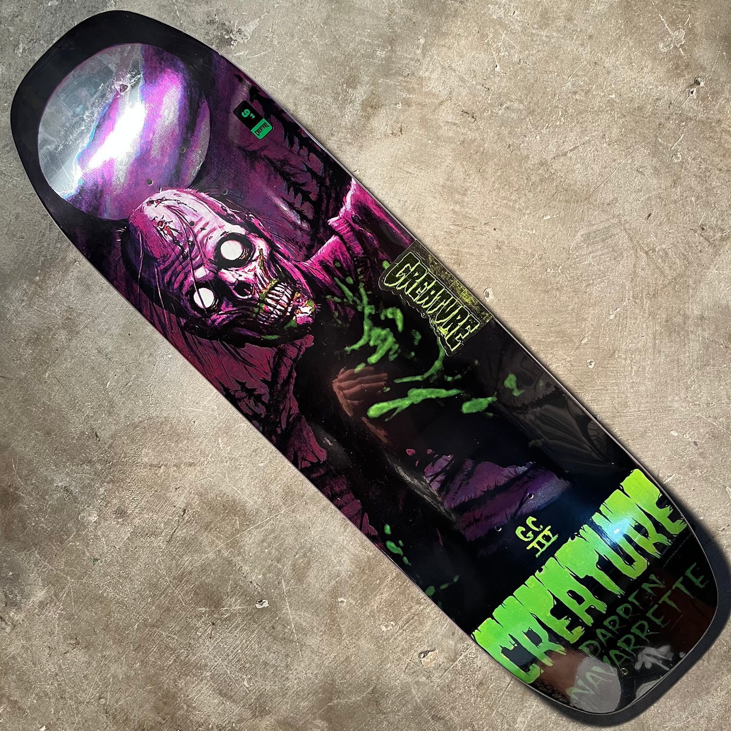 Creature Skateboards - Darren Navarrette Feeding Time XX Pro Deck - 9.0"
