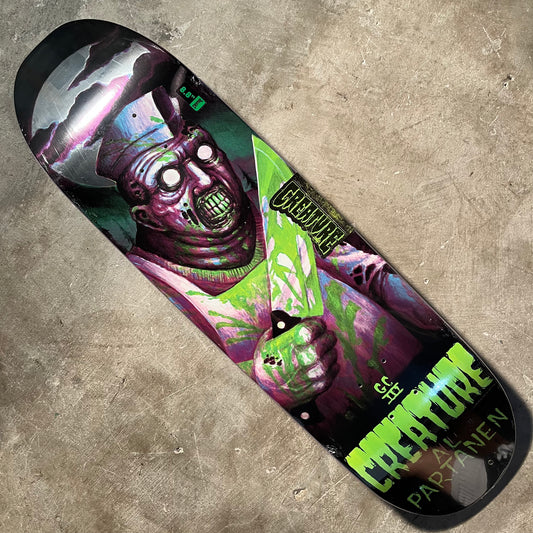 Creature Skateboards - Al Partanen Feeding Time XX Pro Deck - 8.8"