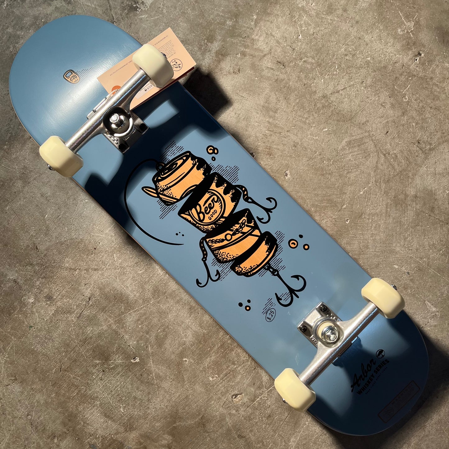 Arbor Skateboards - Whiskey Upcycle Street Complete - 8.25"