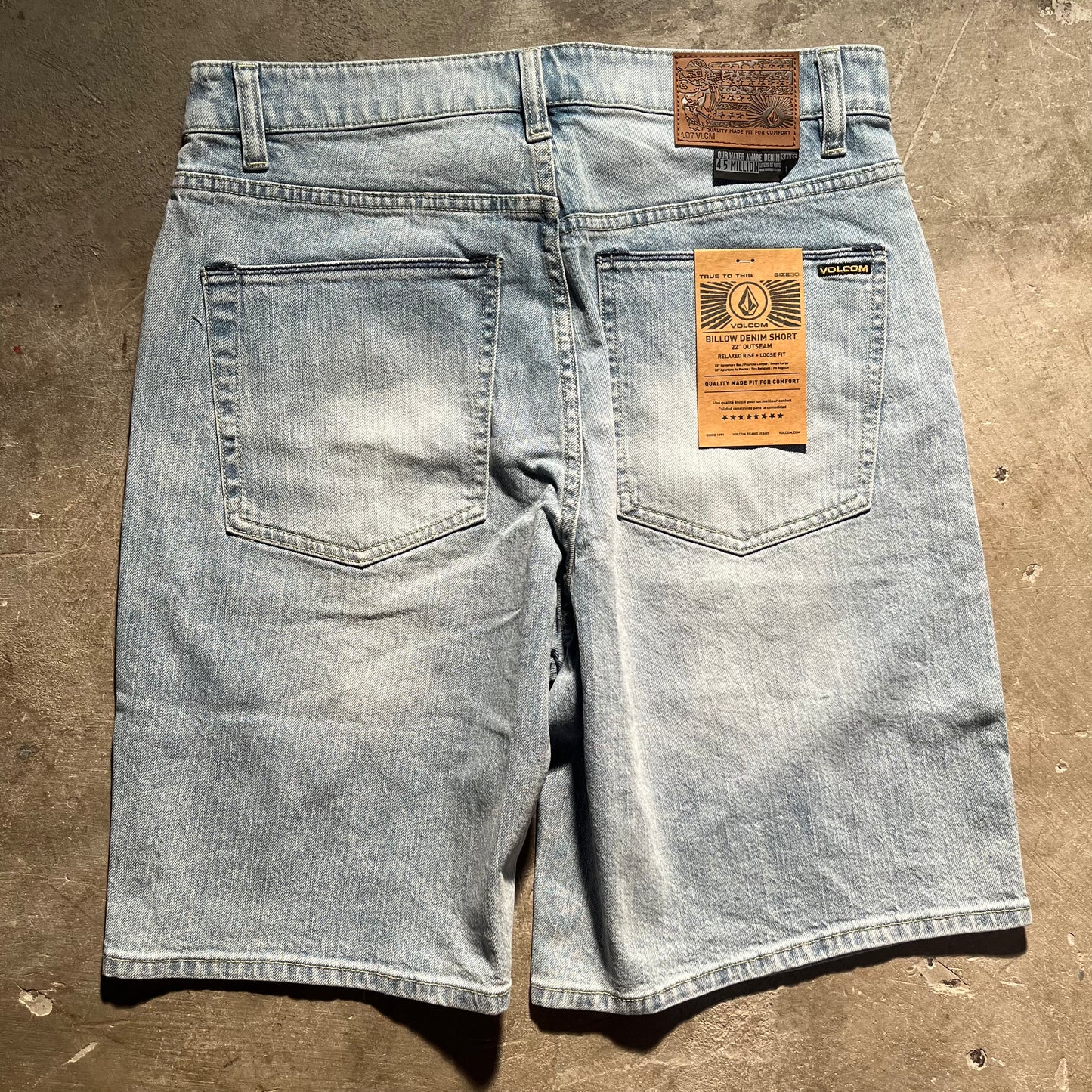 Volcom - Billow Denim Shorts - Dry Vintage