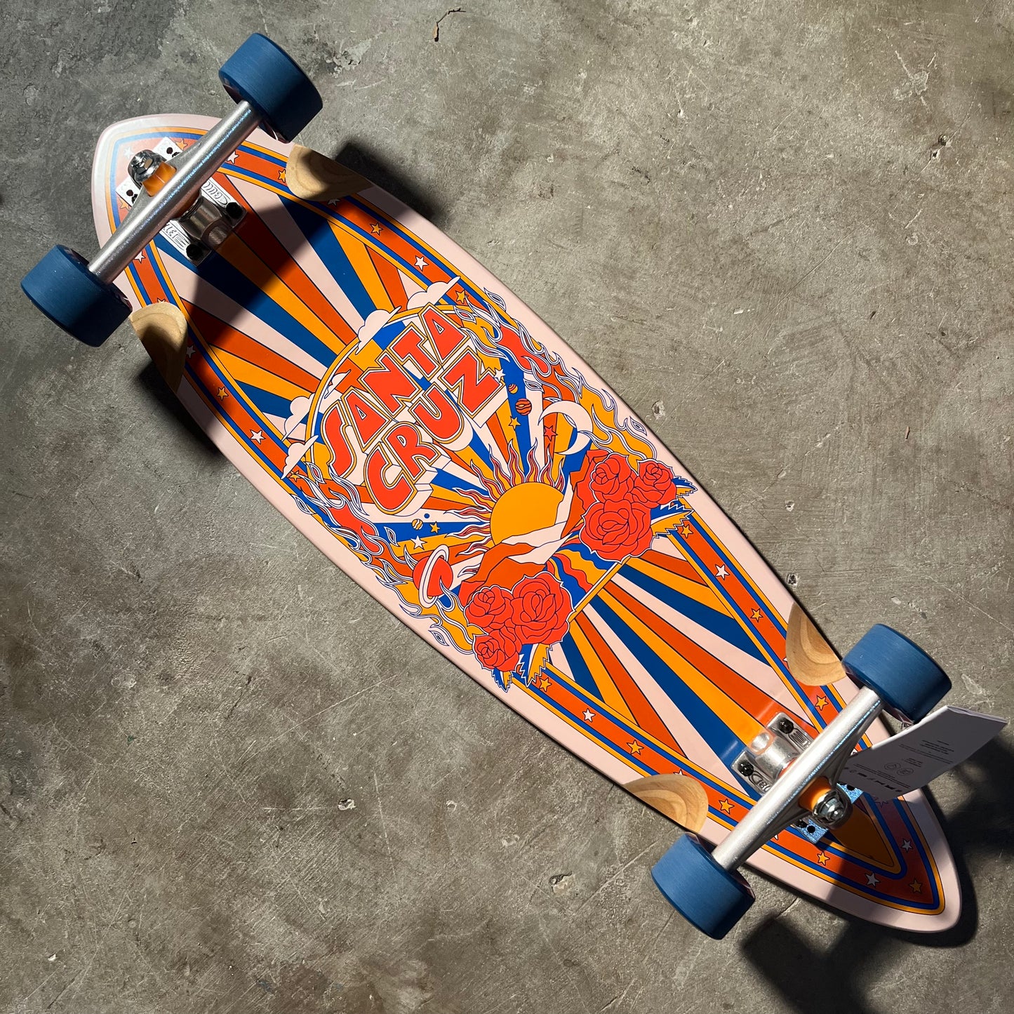 Santa Cruz Skateboards - Foxy Sun Pintail Cruzer Complete - 9.20"