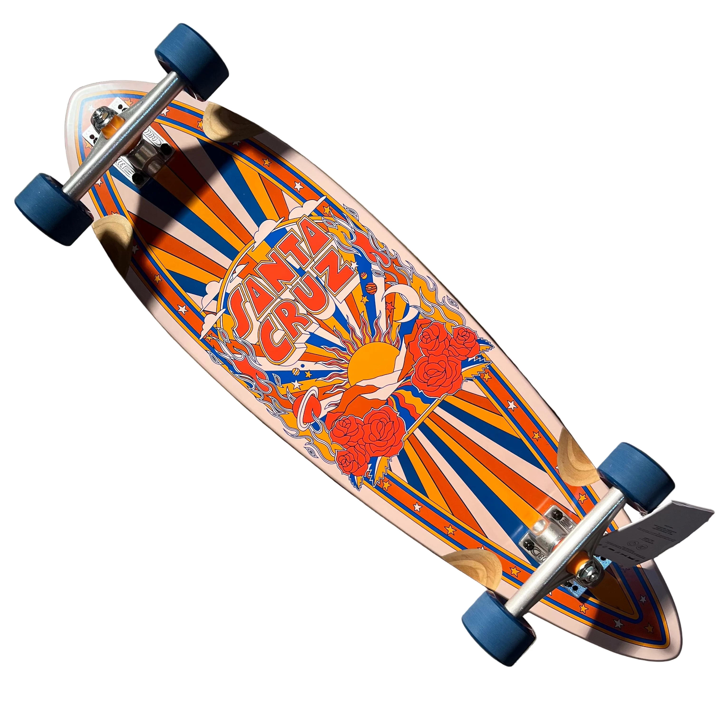 Santa Cruz Foxy Sun Pintail Cruiser Skateboard - Thumbnail 5