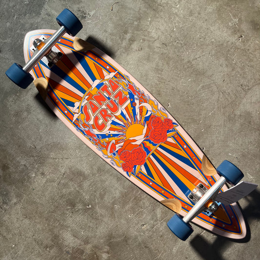 Santa Cruz Skateboards - Foxy Sun Pintail Cruzer Complete - 9.20"