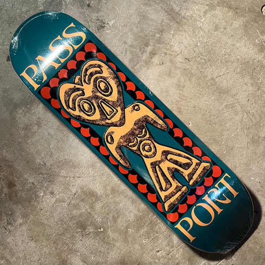 Pass Port Skateboards - Heart Head Dogu Series Deck - 8.5"