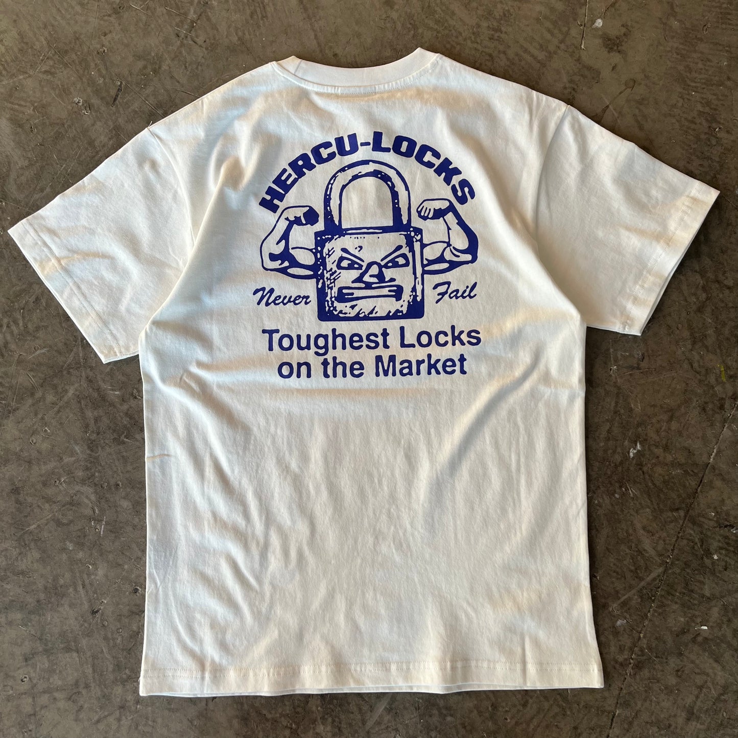 Pass Port Skateboards - Hercu ~ Locks Tee - White