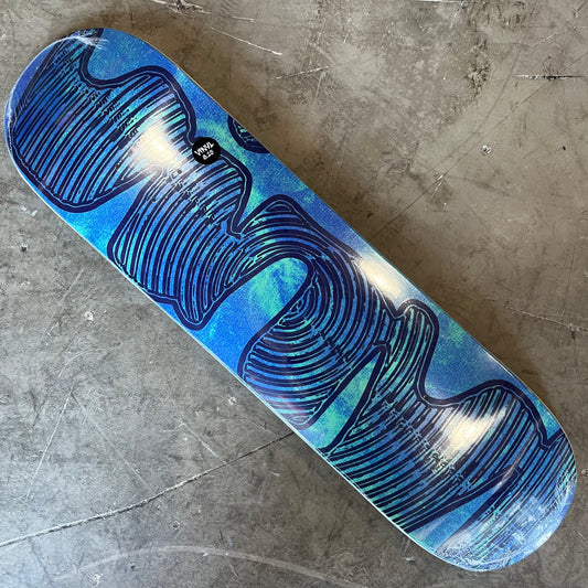Vinyl Skateboards - Logo Blue Deck - 8.25"
