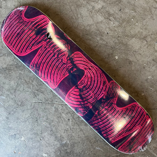 Vinyl Skateboards - Logo Magenta Deck - 8.0"