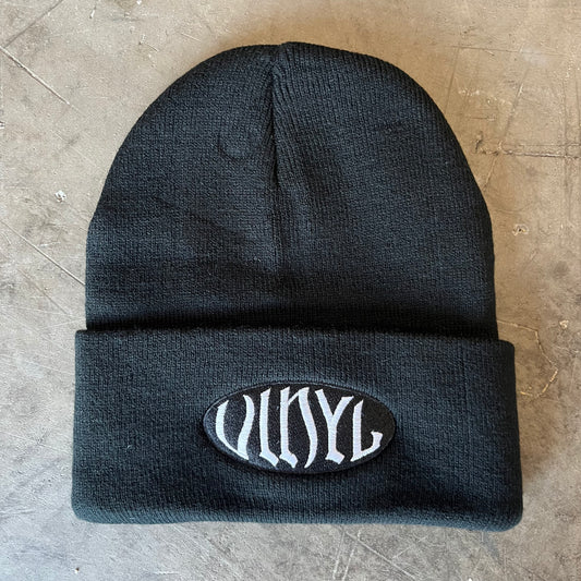 Vinyl Skateboards - Oval Beanie - Black
