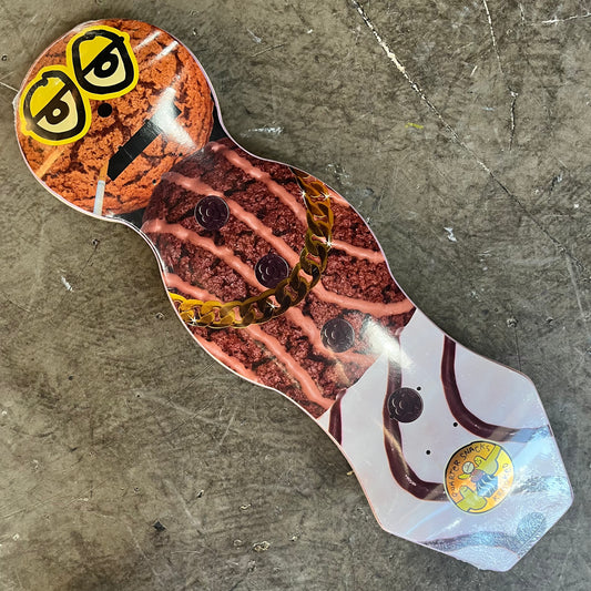 Krooked Skateboards - Quarter Snacks Snackman Cruiser Deck - 9.0"