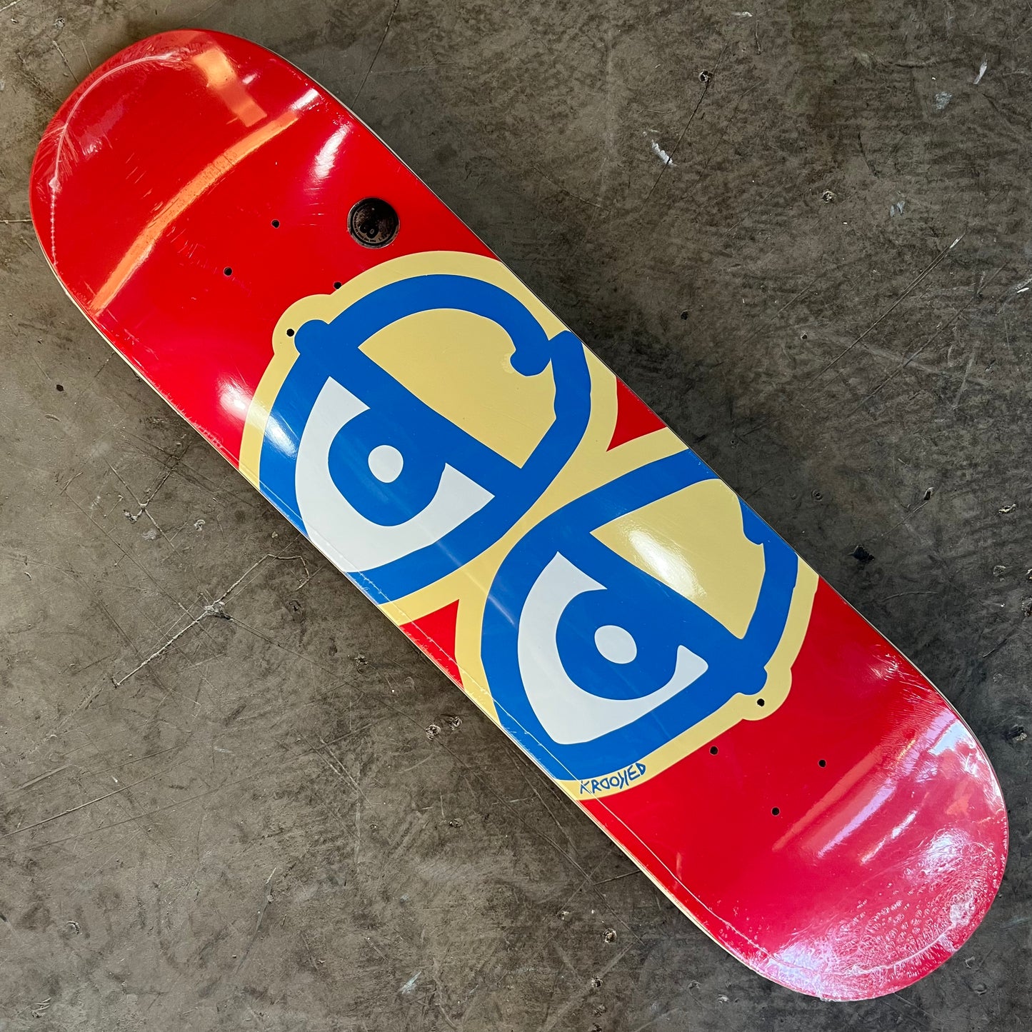 Krooked Skateboards - Team Eyes Deck - 8.25"