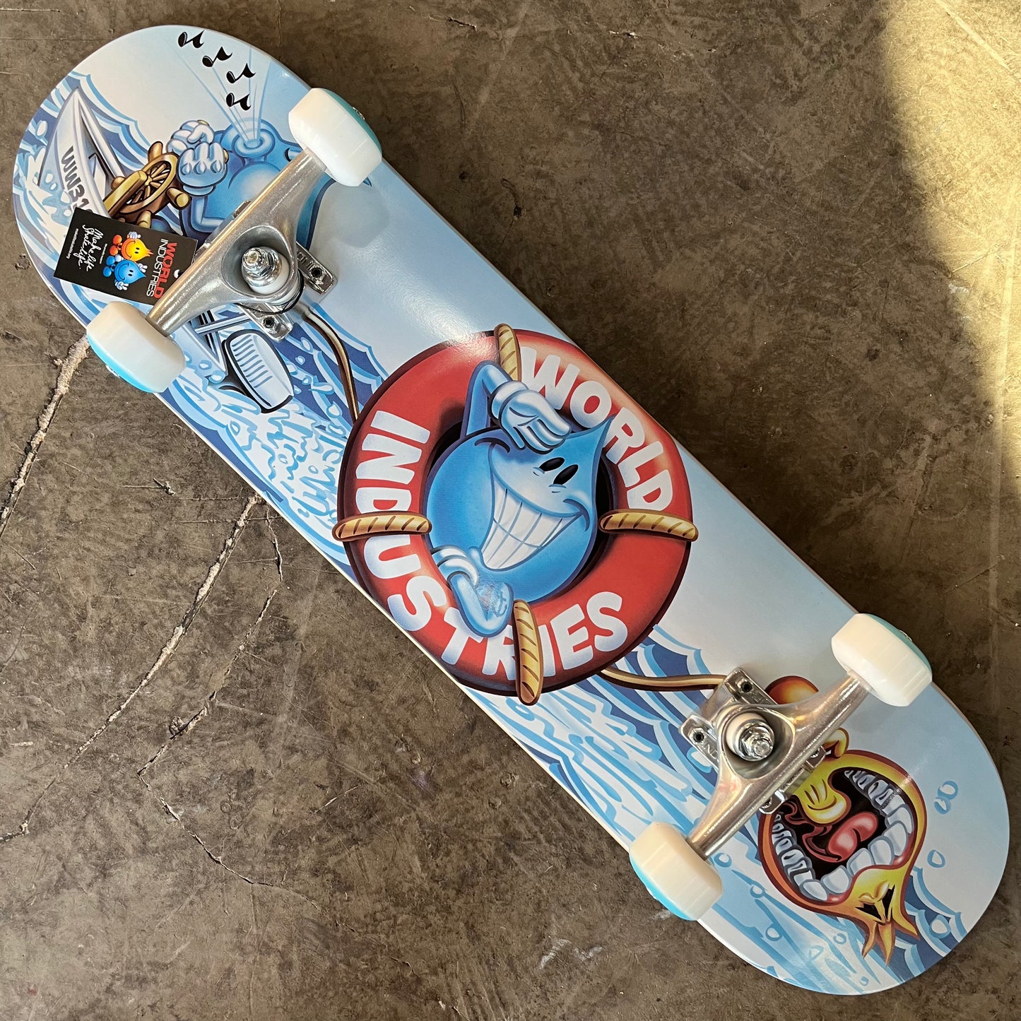 World Industries Skateboards - Speedboat Willy Complete Skateboard - 8.0"