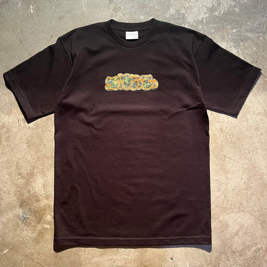 Sneeze Magazine - Camo Logo T-Shirt - Black