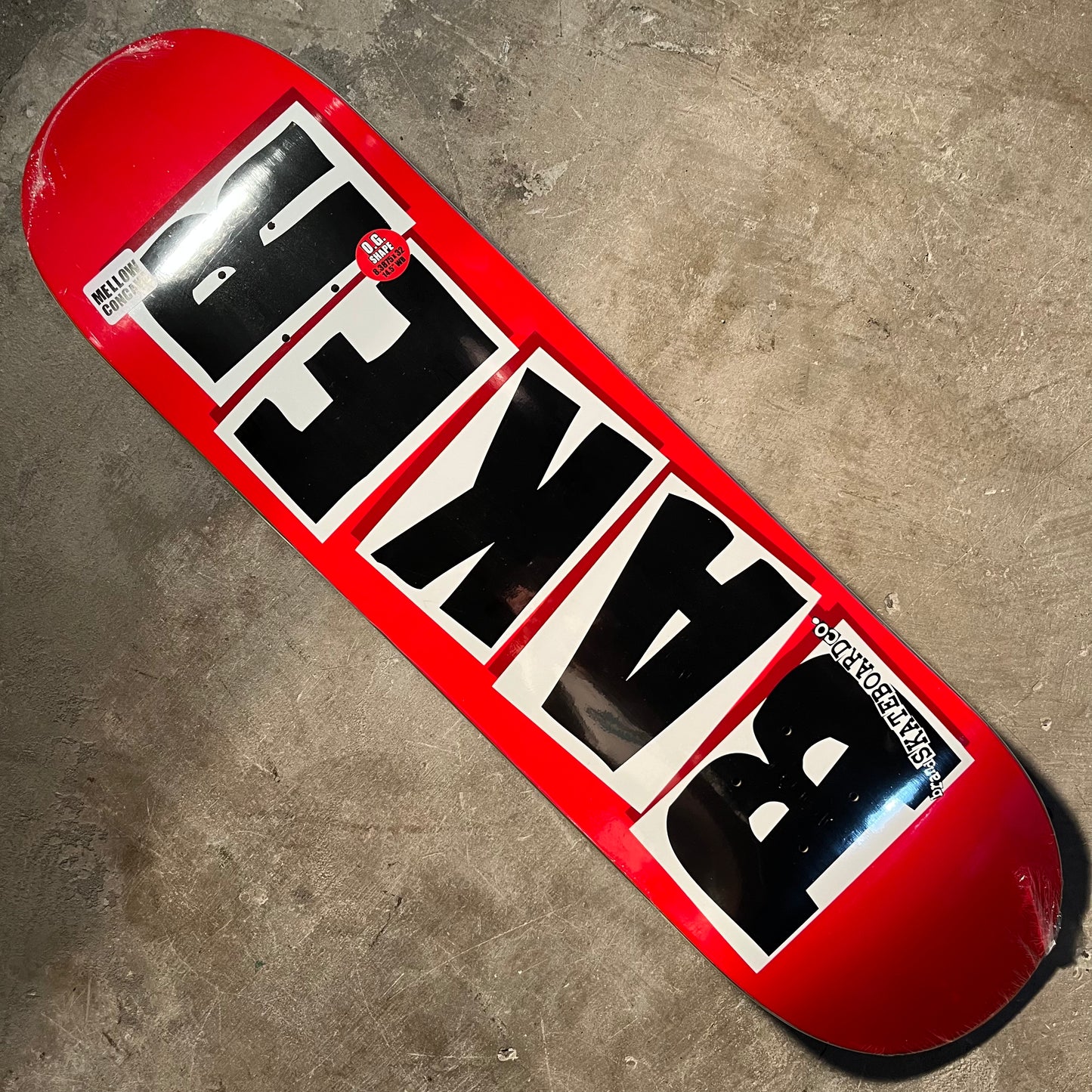 Baker Skateboards - Brand Logo Deck - Black