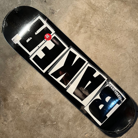 Baker Skateboards - Brand Logo Deck - Black / White
