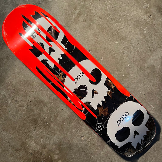 Zero Skateboards - Realtree 3 Skull Blood Deck - Orange Dip