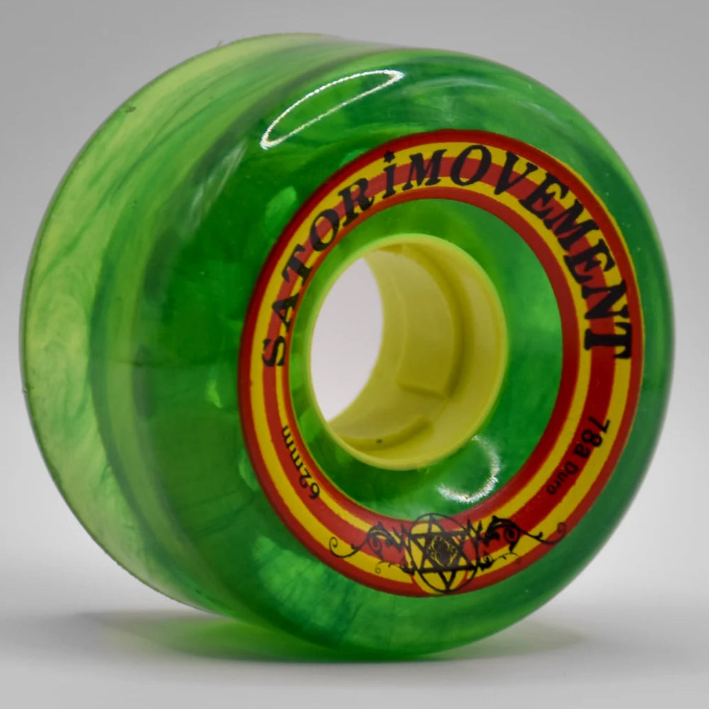 Satori Wheels - Rasta Cruiser Wheel - 62mm 78a
