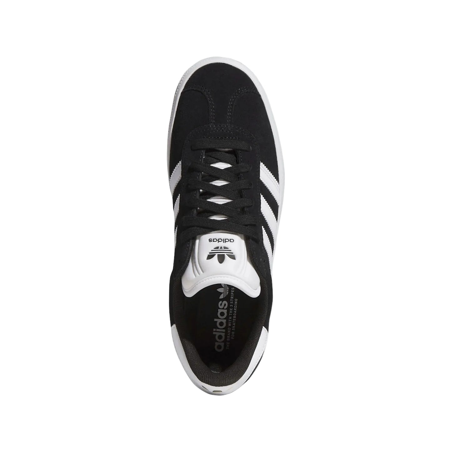 Adidas - Gazelle ADV Shoe - Core Black / Cloud White / Gold Metallic