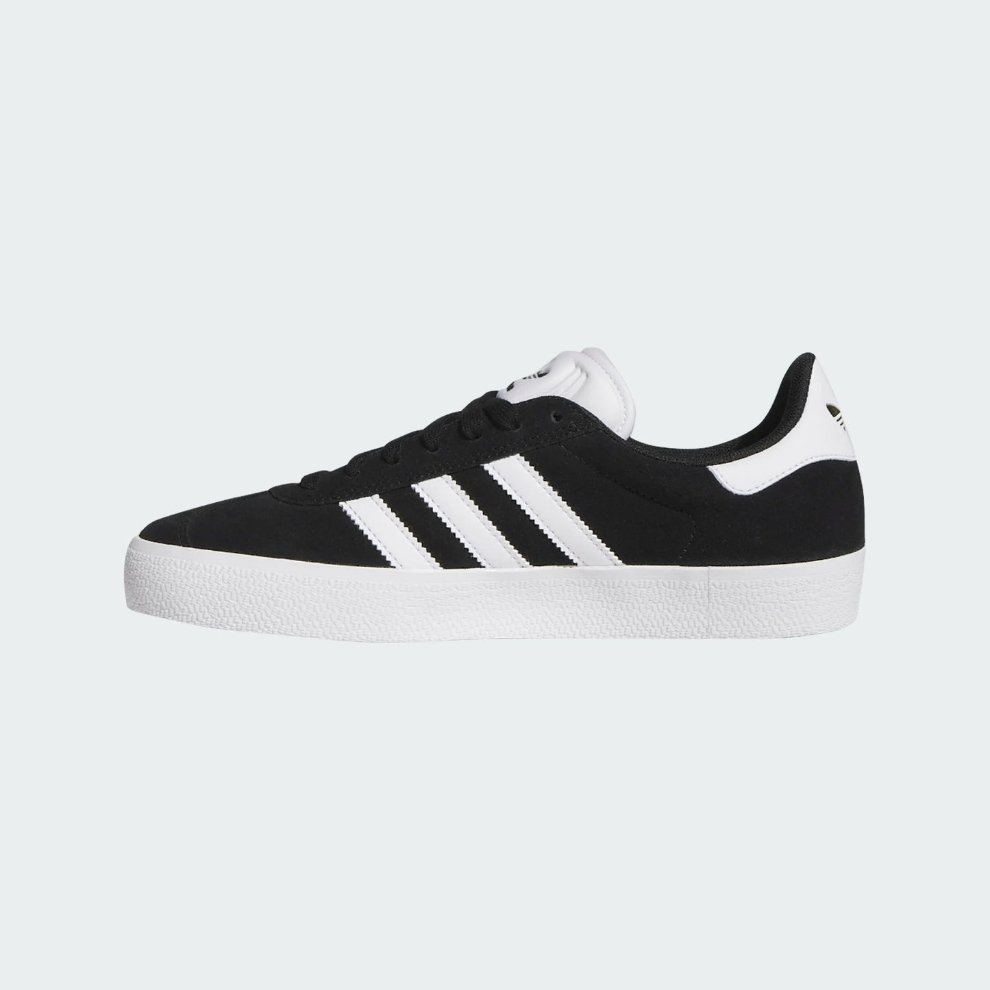 Adidas - Gazelle ADV Shoe - Core Black / Cloud White / Gold Metallic