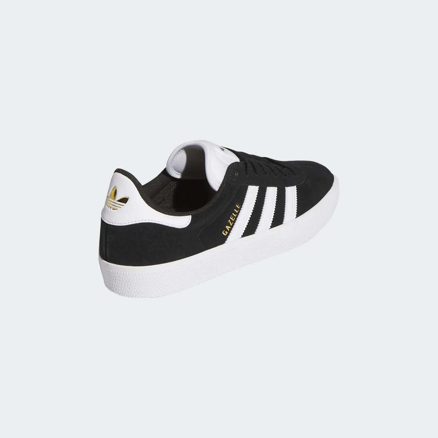 Adidas - Gazelle ADV Shoe - Core Black / Cloud White / Gold Metallic