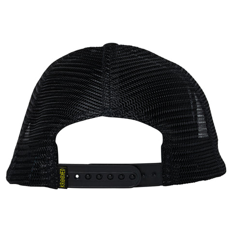 Krooked Skateboards - Kamo Snapback Hat - Black