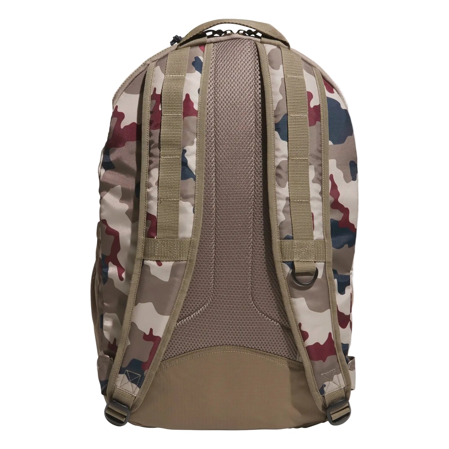 Adidas - FS+ Skateboarding Backpack - Khaki Three / Khaki Six / Aurora Ink / Shadow Red