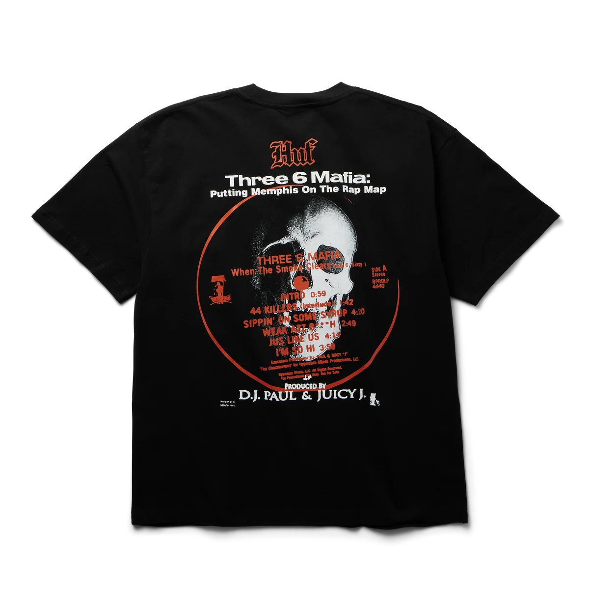 HUF - Three 6 Mafia Mystic Styles T-Shirt - Black