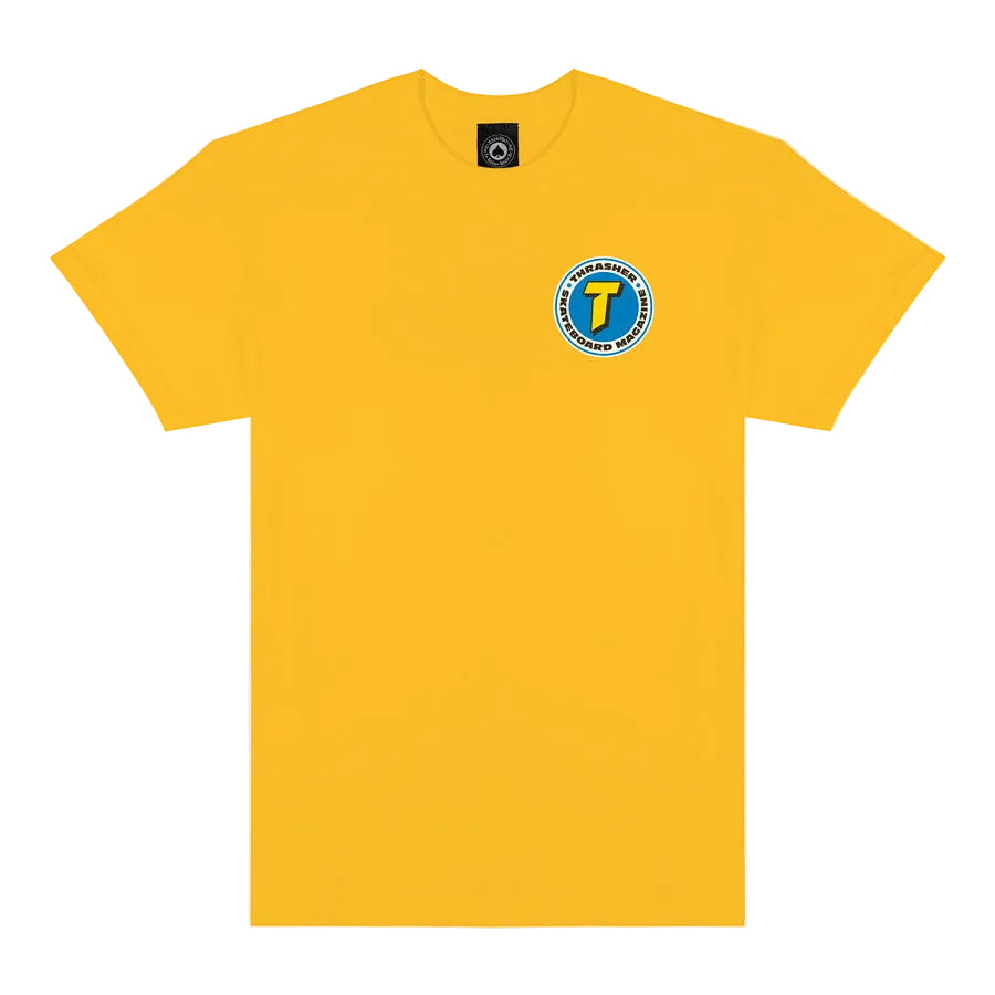 Thrasher - Number 1 Redux T-Shirt - Yellow
