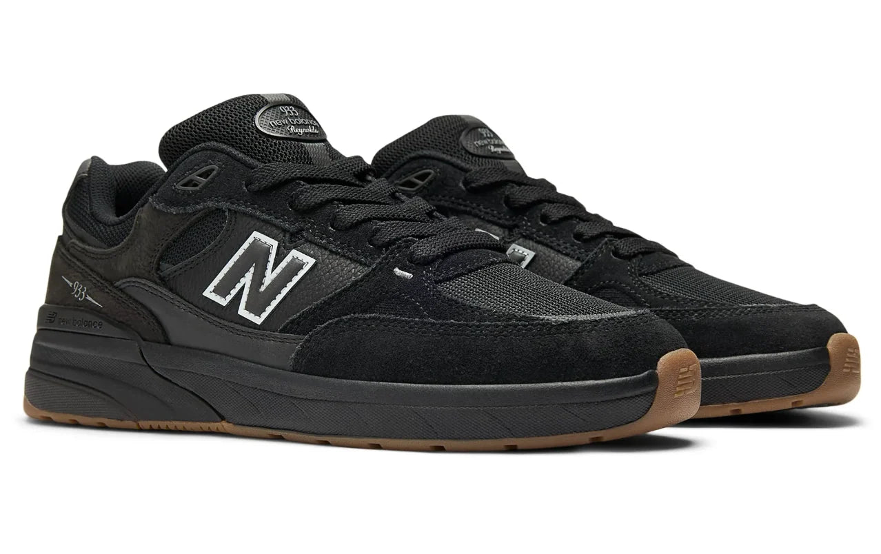 New Balance Numeric - Andrew Reynolds 933 Shoe - Black / Black