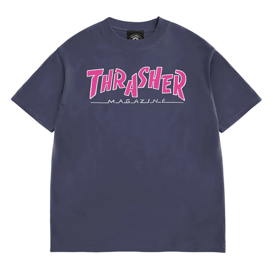 Thrasher - Parra Mag T-Shirt - Vintage Navy