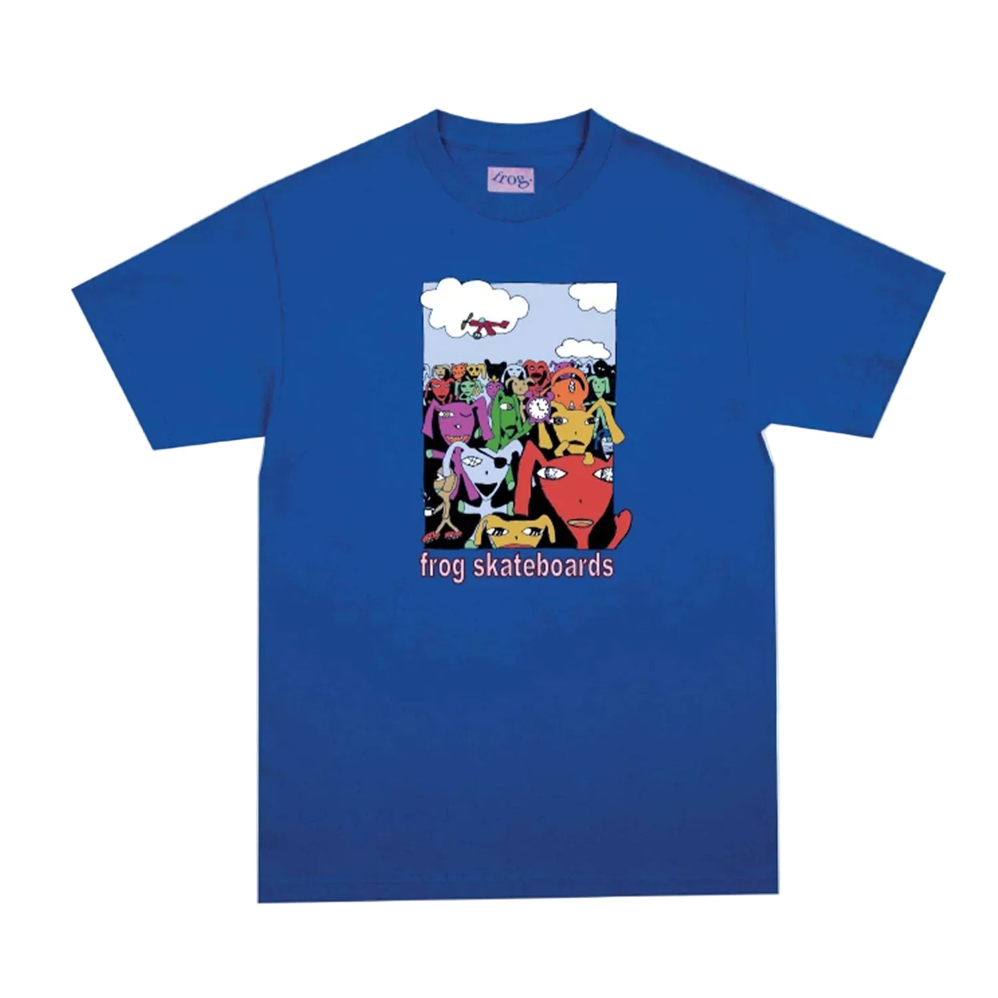 Frog Skateboards - Party Monster T-Shirt - Royal Blue