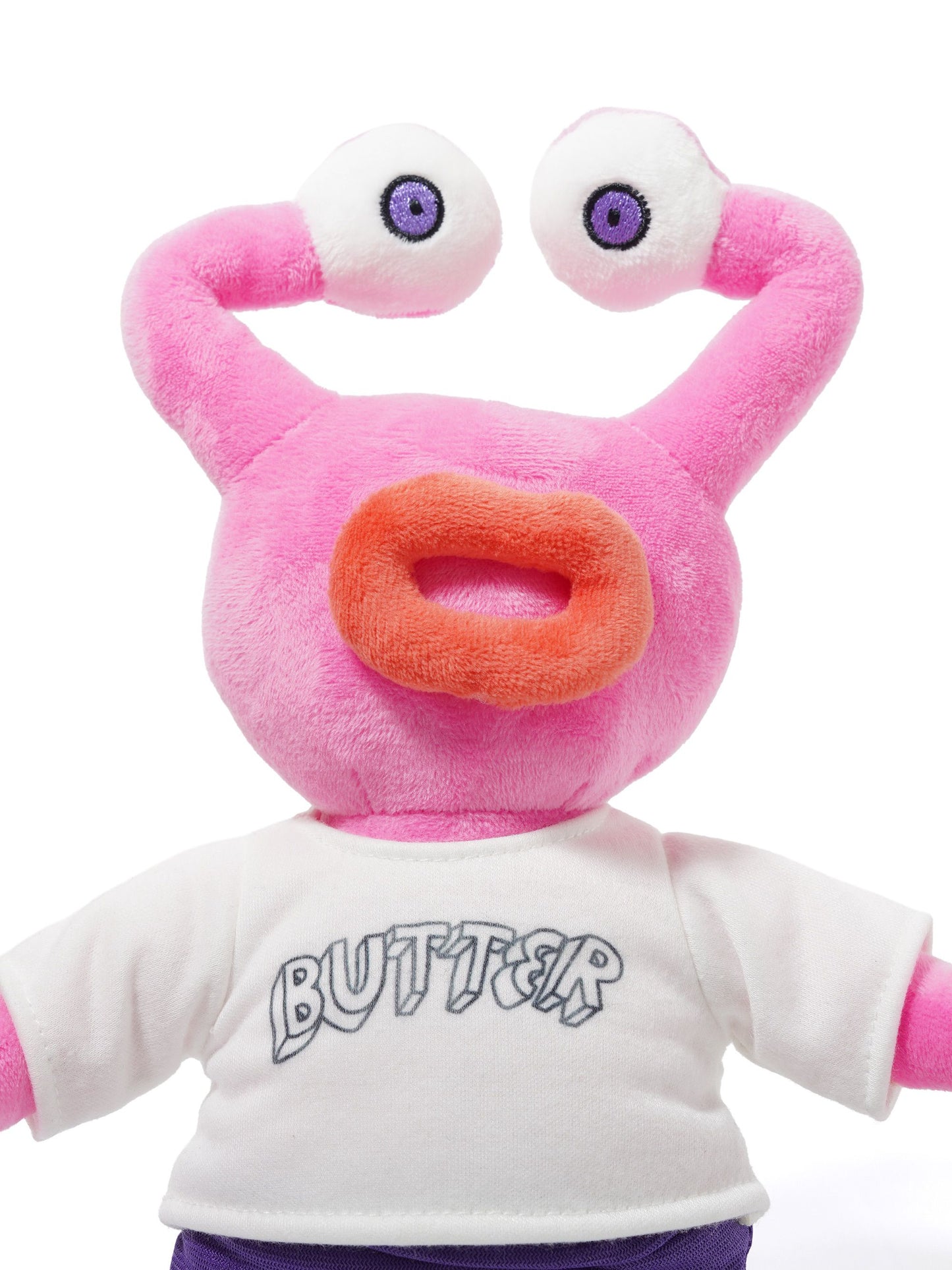 Butter Goods - Daniel Johnston Pink Jeremiah Plushie - Pink