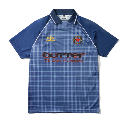 Butter Goods - Umbro Plaid Jersey - Navy / Slate